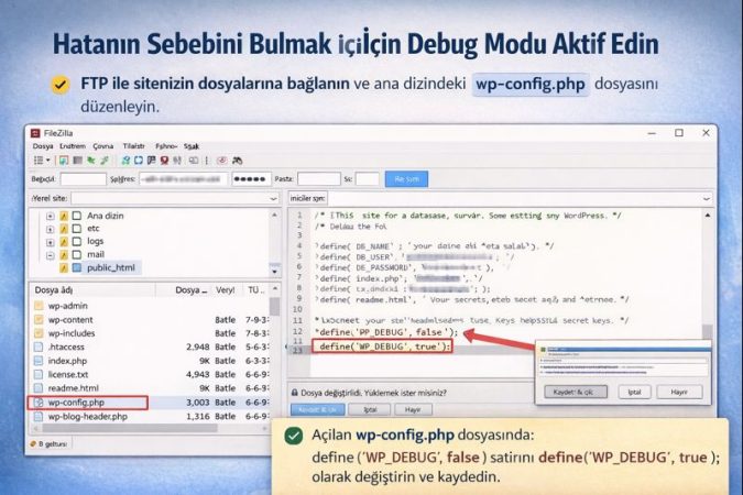 WordPress Debug Modu